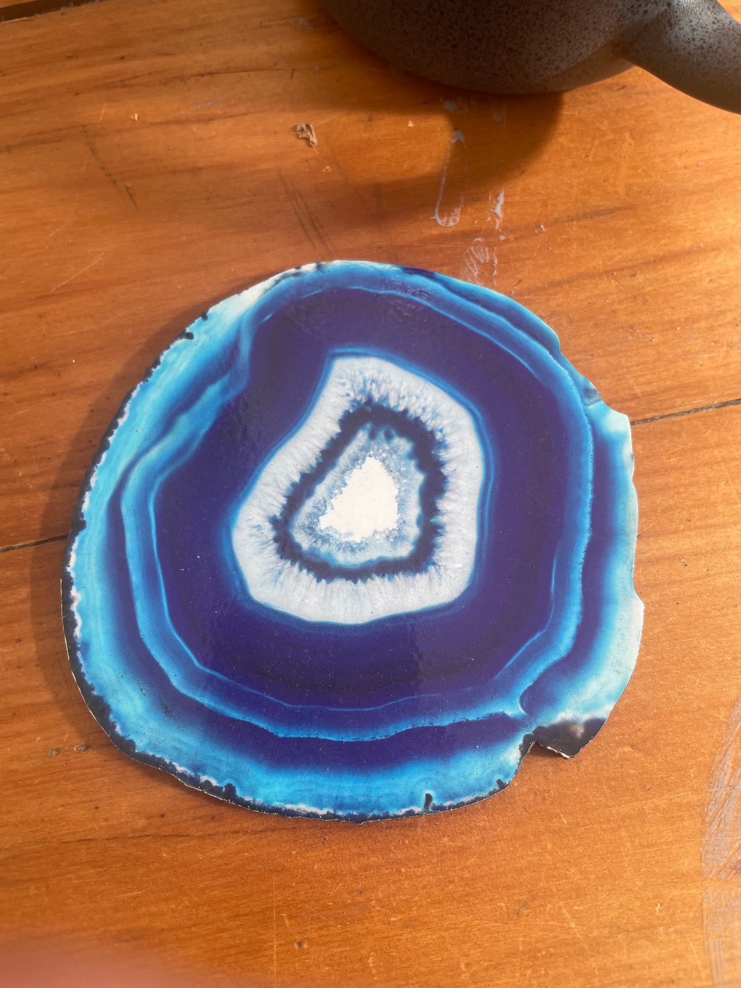 Agate Image coaster