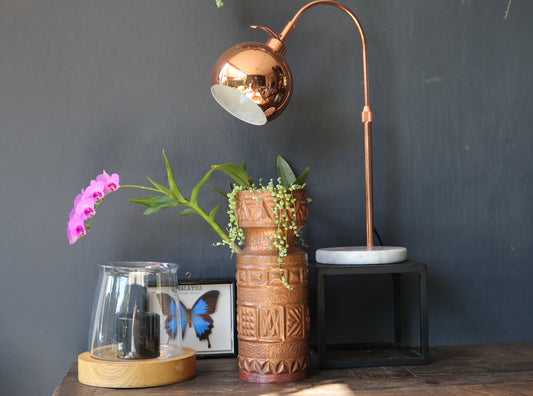 Unique Copper Plant Pot