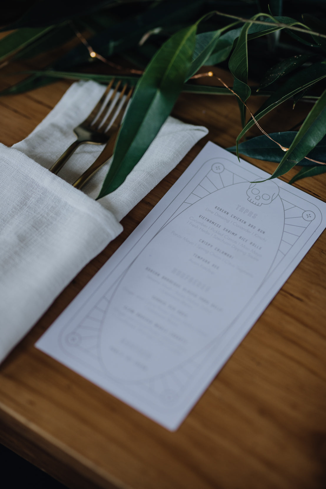 Lush Green & Gold Modern Wedding