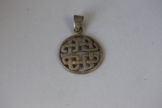 Silver Celtic Sacred Geomtetry Pendant