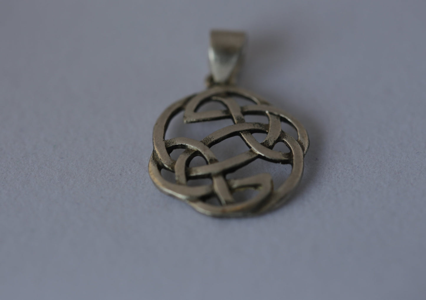 Silver Celtic Sacred Geometry Pendant